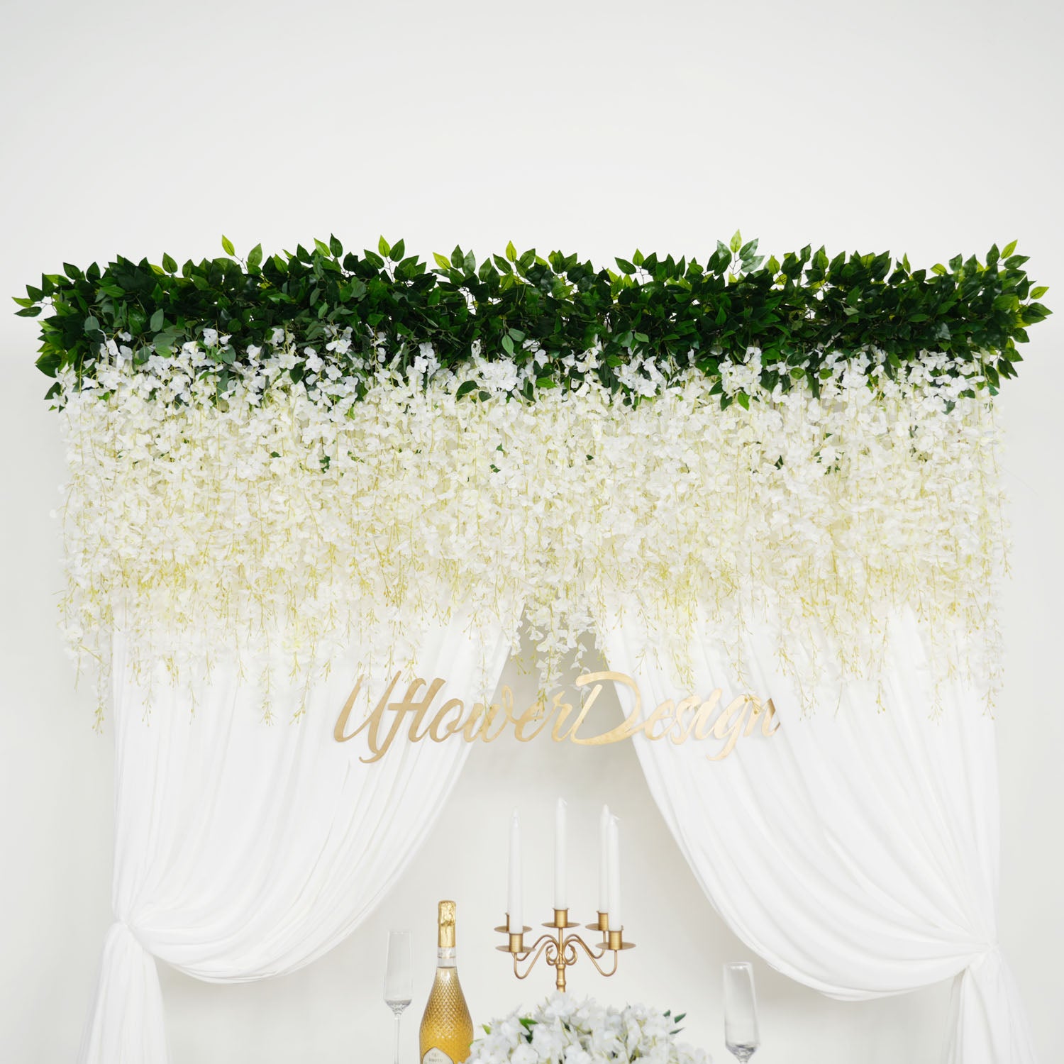 Artificial Wisteria Banquet Table Centerpieces 5 picture